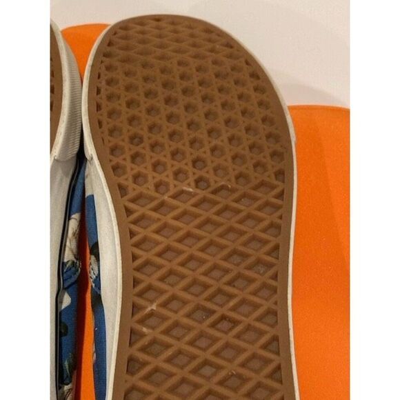 VANS Era Romantic Floral Shoes Sneakers Lapis Blue Women’s Sz 11.5, Men’s Sz 10 - Picture 13 of 14